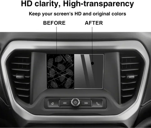 Vista 6 de YEE PIN 2017 2018 2019 GMC Acadia Protector de pantalla de 7 pulgadas