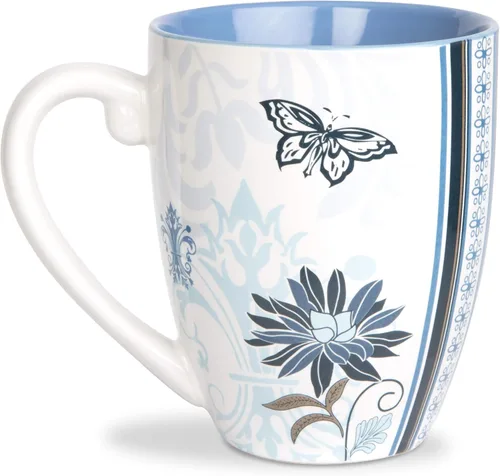 Vista 4 de Taza Mark My Words para profesor, 4-3/4 pulgadas, capacidad de 20 onzas