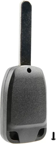 Vista 2 de Llavero de entrada sin llave sin cortar con mando a distancia y almohadilla para Honda Odyssey 2011-2013