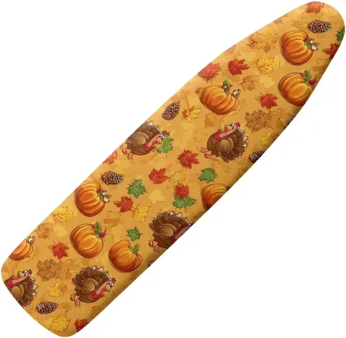 Vista 30 de Funda para tabla de planchar con diseño de estrella de mar de playa, resistente a los abrasadores, extra ancha, cubierta para tabla de planchar