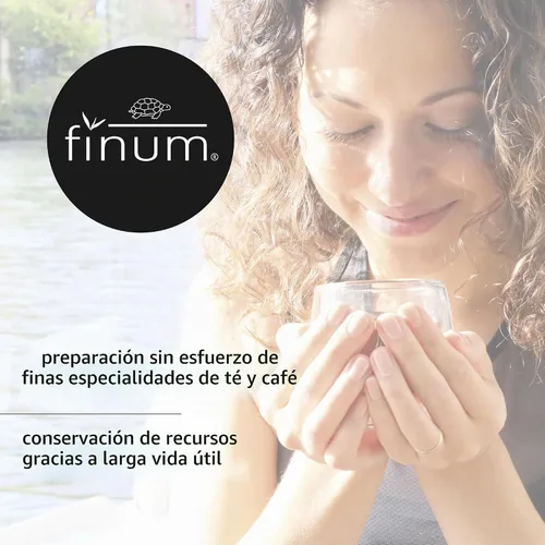 Vista 6 de Cesta de infusión Finum, L, Negro