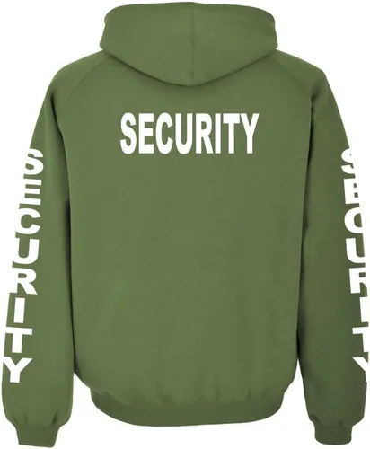 Vista 7 de SEGURIDAD – Deber policial del personal de eventos de fiesta - Sudadera con capucha para hombre
