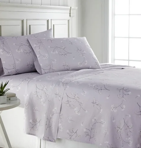 Vista 14 de Southshore Fine Living, Inc., Sábanas de Algodón 100% con Bolsillo Profundo, Sábanas de Algodón Satén de 300 Hilos Juego de Cama Tamaño Full, Sábana