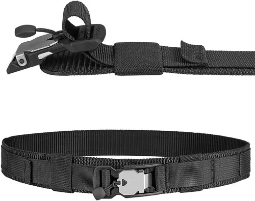 Vista 2 de EXCELLENT ELITE SPANKER Cinturón táctico militar con hebilla magnética de liberación rápida para hombres