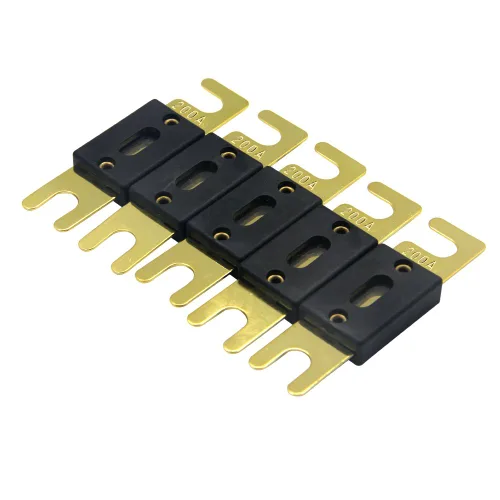 Vista 13 de ZOOKTO - Fusible ANL de 80 amperios chapado en oro, compatible con sistemas de 12 V y 24 V para sistema de audio de vehículos marinos (paquete de 5)