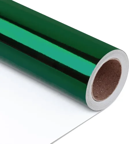 Vista 20 de NESCCI Papel de regalo metálico marrón, papel de color sólido, papel de regalo perfecto para bodas, día de San Valentín, cumpleaños, Navidad, baby