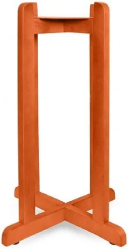 Vista 2 de AquaNation Soporte de madera para piso, color cereza, 27 pulgadas para agua Crock, botellas de agua, jarra de agua de 3 y 5 galones y plantas
