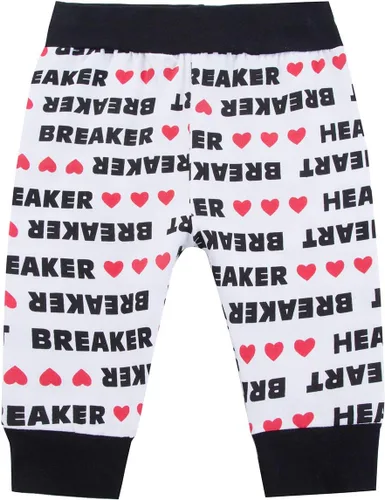 Vista 4 de Yruiz 3 piezas de traje de San Valentín con diseño de rompecorazones para bebés y niños