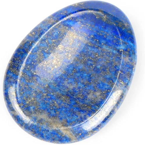 Vista 12 de Artistone Cristal de amatista para el pulgar, cristales curativos tallados, piedras de palma de bolsillo para ansiedad, alivio del estrés, meditación