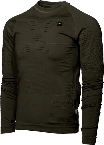 Vista 2 de Pnuma Outdoors IconX - Cómoda camisa de manga larga con batería recargable, tres ajustes de calor ajustables