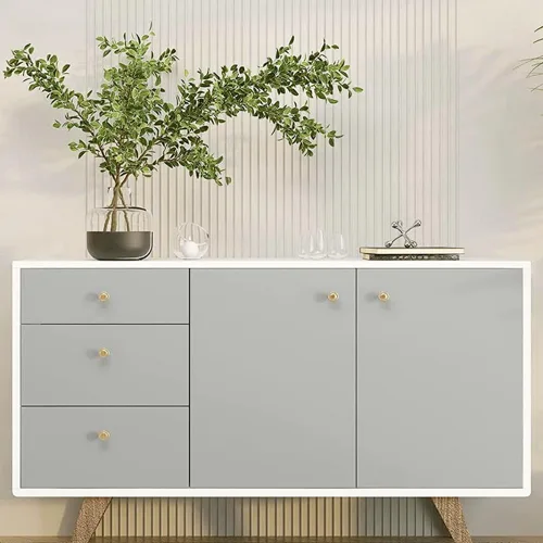 Vista 5 de Roserosa - Adhesivo de pvc Phoenix sólido decorativo instantáneo con cobertura autoadhesiva para el borde de la encimera, Gris, SG51(P4821-6) 2M