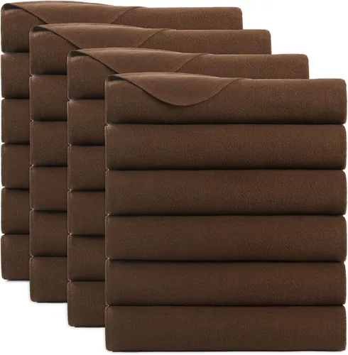 Vista 49 de Arkwright - Mantas de forro polar a granel – Paquete de 6 – Manta ultra suave y acogedora para automóvil, campamento, sofá, oficina, aire libre
