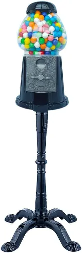 Vista 17 de Máquina clásica de chicle/dispensador de dulces, 9 pulgadas - negro