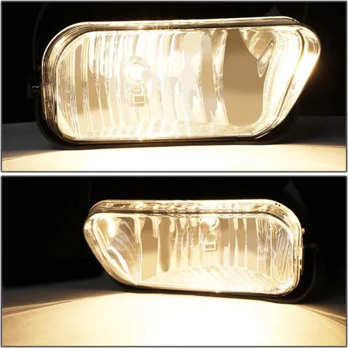 Vista 3 de Ensemble de luces antiniebla Auto Dynasty Compatible con modelos Chevy Silverado 1500 2500 3500 HD clásicos 2004-2007, reemplazo de lámpara