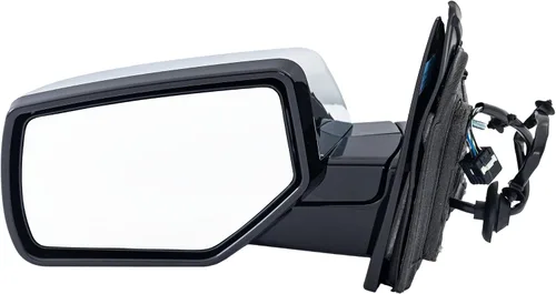 Vista 103 de Kool Vue - Espejo calefactable izquierdo para Chevrolet Silverado 1500 GMC Sierra 1500 2007-2013 plegable eléctrico con luz de señal y lámpara