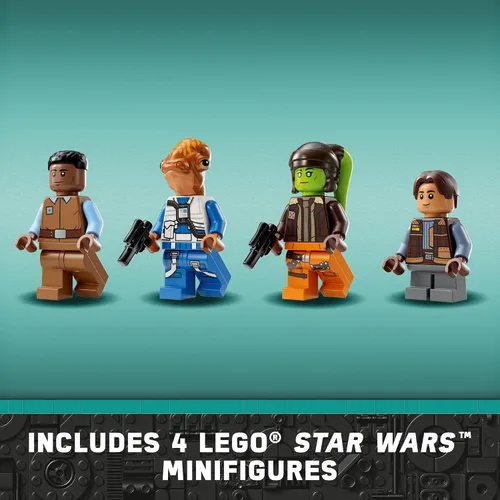 Vista 6 de LEGO Star Wars Ahsoka Ghost and Phantom II - Juguete de nave espacial Star Wars para niños, niños y niñas, a partir de 10 años, regalos