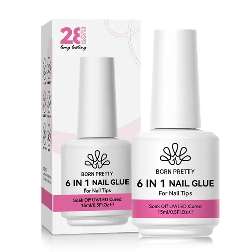Vista 11 de Born Pretty Juego de Base y Capa Superior de 2 Piezas, Capa Superior de Alto Brillo, Gel Base para Uñas de Larga Duración con Acabado Brillante