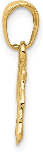 Vista 2 de Charm Bulldog de 14 quilates, Oro