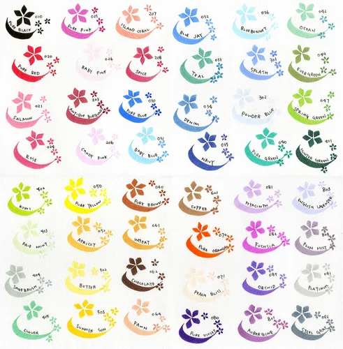 Vista 3 de 8 rotuladores Zig para caligrafía con sistema de memoria, multicolor