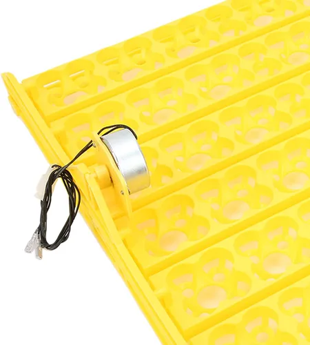 Vista 7 de Pssopp Bandeja automática de giro de huevos, mini incubadora de incubadora, herramienta automática de giro de huevos con motor para pollo, pato