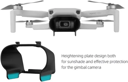 Vista 4 de Mavic Mini - Protector de cámara antirreflejos, protector de lente para DJI Mavic Mini/Mavic Mini 2