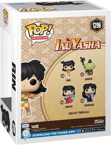 Vista 3 de Funko Pop! Animation: Inuyasha - Rin - Figura de vinilo coleccionable - Idea de regalo - Producto oficial - para niños y adultos - Fans del anime