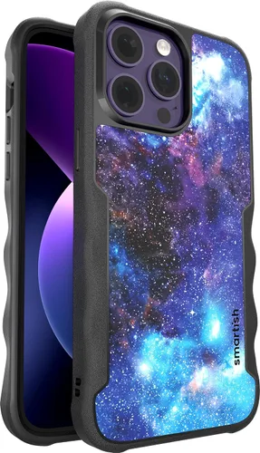 Vista 110 de Smartish Funda para iPhone 12 Pro Max Armor - Gripzilla [resistente + protectora] Funda de agarre delgada y resistente - Black Tie Affair