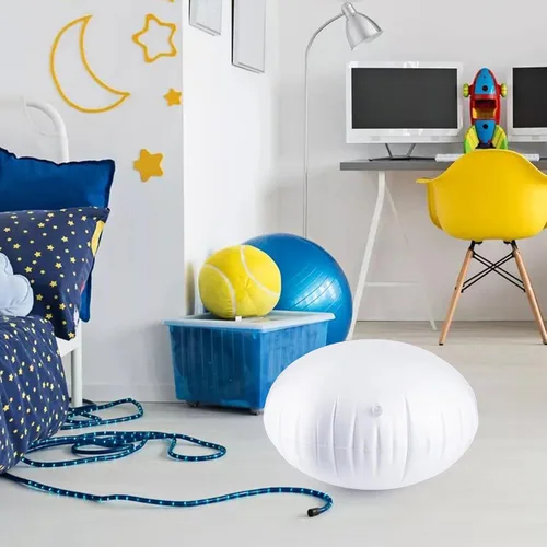 Vista 6 de Pod Swing Hammock Chair Inflatable Seat Cushion Replacement for Kids 27.5 Inch Universal Size for Most, Thickened PVC