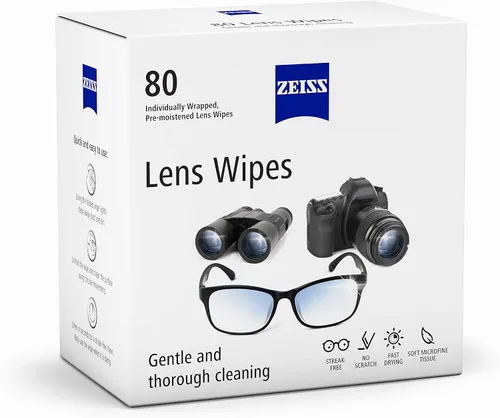 Vista 3 de ZEISS - Toallitas de limpieza prehumedecidas para lentes, 80
