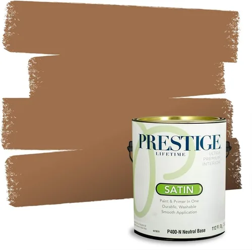 Vista 15 de Pintura 2 en 1, para primera mano y para exterior, de Prestige Paints, E100-N-1120BM