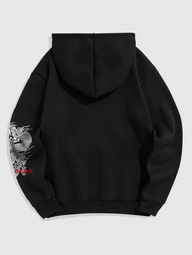Vista 50 de ZAFUL Sudadera con capucha con cordón para hombre, unisex, de manga larga, sudadera casual
