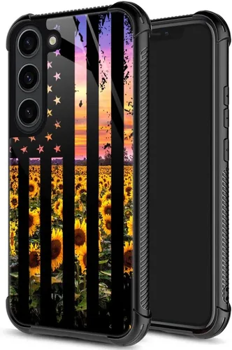 Vista 16 de ZHEGAILIAN Funda para Samsung Galaxy S23 Ultra, protección de grado militar, esquinas a prueba de golpes, funda antiarañazos para Samsung Galaxy S23