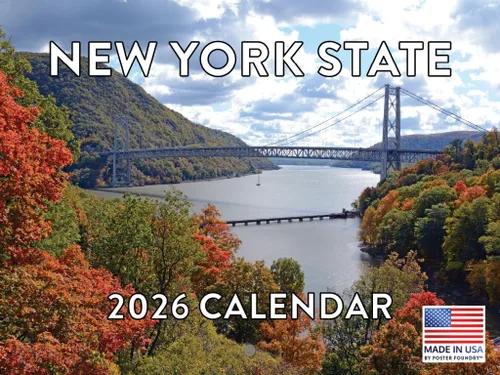 Vista 13 de Calendario de Alabama 2026 para pared, 12 meses, mensual, recuerdos escénicos de AL Hecho en Estados Unidos