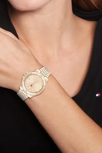 Vista 4 de Tommy Hilfiger Reloj de pulsera con clavel chapado iónico para mujer color clavel modelo 1782514 Carnation