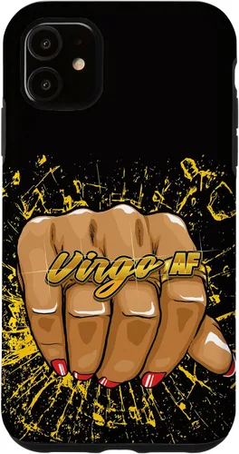 Vista 8 de iPhone 13 Pro Max Virgo AF - Anillo de astrología de cumpleaños para mujer, signo del zodiaco, funda Virgo