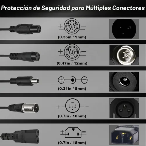 Vista 2 de Paquete de 5 cables de cargador