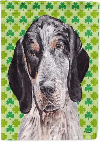 Vista 21 de Caroline's Treasures SS4442GF Affenpinscher Bandera de jardín con retrato de trébol del día de San Patricio para buzón, bandera decorativa