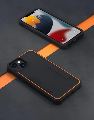Vista 7 de Poetic Neon Series - Funda diseñada para iPhone 13 Mini, doble capa, resistente, resistente, ligera, delgada, a prueba de golpes, funda protectora