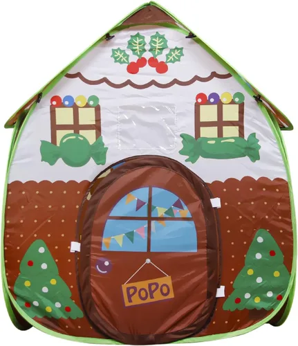 Vista 9 de Tienda de juguetes para niños en interiores y exteriores. Tienda de juguetes, castillo de princesa y príncipe. Los niños juegan en una tienda