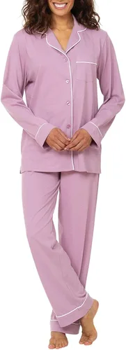 Vista 83 de PajamaGram Conjunto de pijama para mujer – Pijama para mujer, jersey novio, 100% algodón
