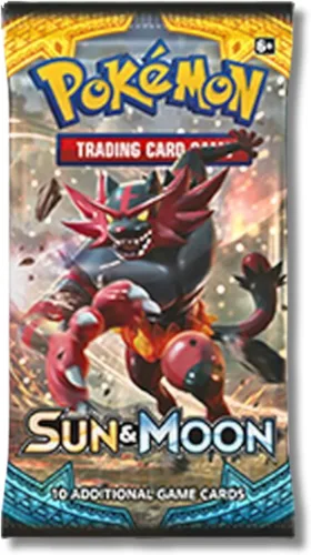 Vista 4 de Pokemon TCG: Sun y Moon paquete potenciador colección Luna (4 unidades)