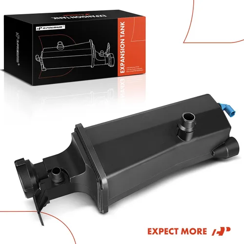 Vista 7 de Tanque de recuperación de expansión de refrigerante del motor A-Premium - Con sensor y tapa [DOHC, 6Cyl 2.2 2.5 2.8 3.0L] Compatible con BMW