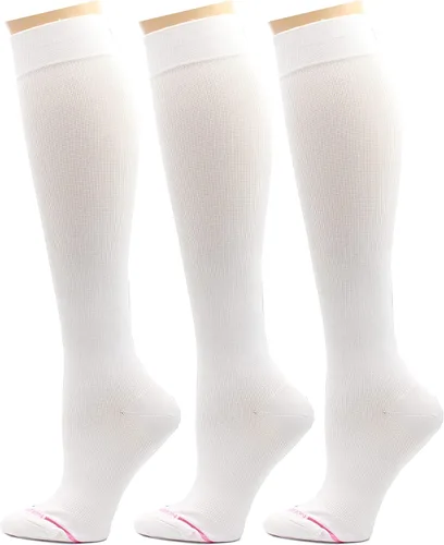 Vista 10 de Dr. Motion 3 pares de calcetines terapéuticos de compresión graduada para mujer