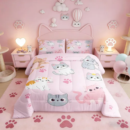 Vista 19 de Juego de ropa de cama rústica de granja color verde azulado con puerta de granero de madera, edredón de plumas tamaño Queen, decoración occidental