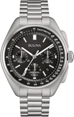 Vista 6 de Bulova reloj para hombres Lunar Pilot 96B258 con cronómetro
