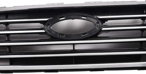 Vista 5 de CHEDA Parrilla delantera, compatible con Hyundai Sonata 2015 2016, montaje de rejilla superior con moldura cromada Hyundai Sonata, Asamblea
