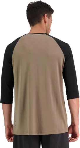 Vista 2 de Mons Royale Tarn Merino Shift Raglan Manga 34 - Hombre NogalNegro, L
