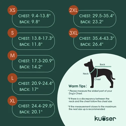 Vista 2 de Kuoser - Abrigo de invierno para perro reversible de estilo británico, abrigo de clima frío para cachorros, ropa resistente al viento, chaleco
