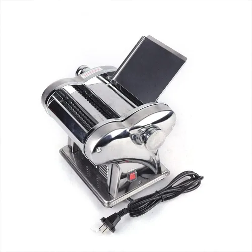 Vista 2 de Xuthusman 135 W Comercial Eléctrico Rodillo Sheeter Fideos Pasta Maker Máquina Máquina de Prensa Fideos Producción Inoxidable 0.157 in 110V