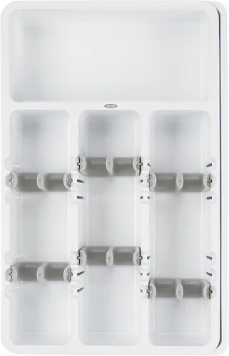 Vista 13 de OXO Good Grips - Organizador grande de utensilios expandible, color blanco